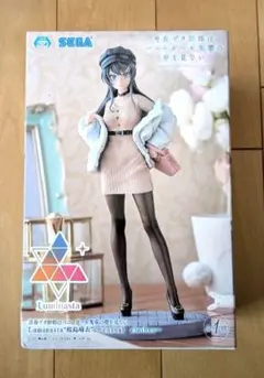 青春ブタ野郎はバニーガール先輩の夢を見ない桜島麻衣フィギュア　Luminasta