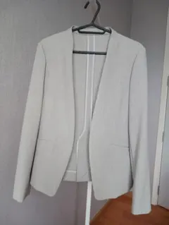 【未着用】green label relaxing ジャケット ライトグレー