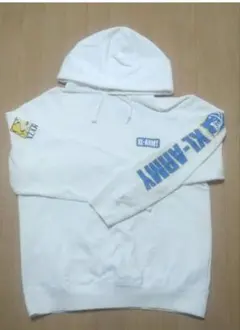 XLARGE エクストララージ XL-ARMY スウェットパーカー 白 XL
