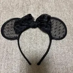 ディズニー ミニー レースカチューシャ