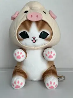 【未使用・タグ付】mofusand にゃんこ肉まん　BIGぬいぐるみ