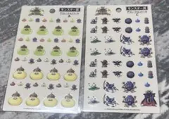 ドラゴンクエスト ふくびき所スペシャル シール　モンスター賞　A C