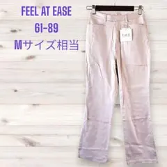 【新品】フィールアットイーズ　チノパン コットン ピンク Mサイズ相当