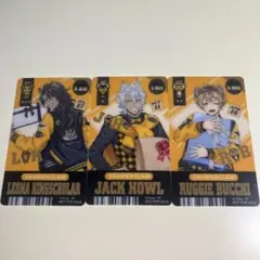 ツイステ アニメ特典 ユニオンバースデー　レオナ　ジャック　ラギーセット