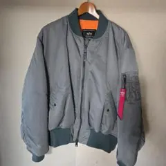 大特価！ALPHA MONKEY TIME MA-1 3L オリーブ　グリーン