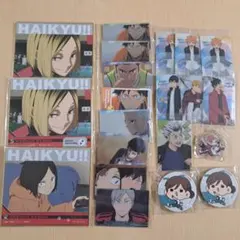 ハイキュー 紙類まとめ セット売り ウエハース6 カード 一番くじ 色紙