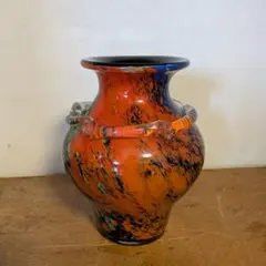 NO254 佐藤敏　京焼き　絵付け花瓶 NO254 佐藤敏 京焼き 絵付け花瓶 - メルカリ