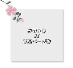 みのっち様専用ページ④