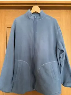 ユニクロ　リバーシブルフリースジャケット　チェック柄