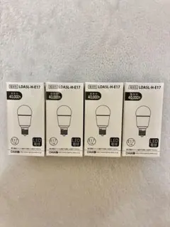 DAIKO LED電球 LDA5L-H-E17 4個セット