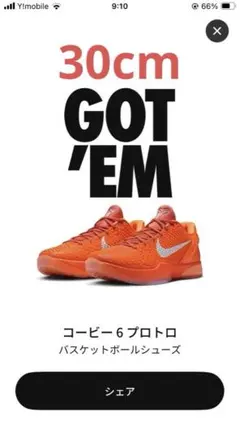 2025年最新】コービー6 30cmの人気アイテム - メルカリ