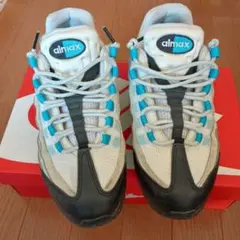 Nike Air Max 95 ホワイト/ブラック/ブルー エアマックス95