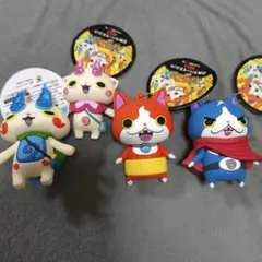 妖怪ウォッチ 立体ラバーマスコットキーホルダーセット