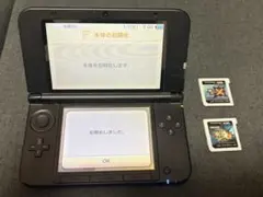 3DS LL カセット2枚付き