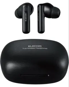 エレコムワイヤレスイヤホBluetooth5.2ノイズキャンセリング対応ブラック