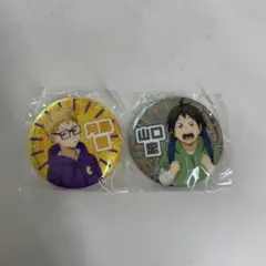 ハイキュー!! 思い出シャイニー缶バッジ 月島蛍 山口忠