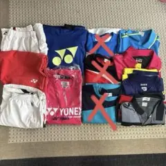 テニスウェア　9着　まとめ売り