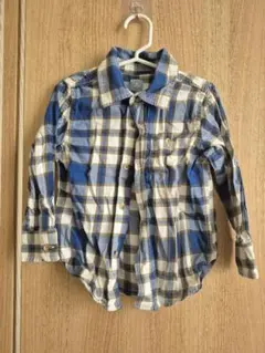 babyGap チェック柄長袖シャツ 100cm　3years