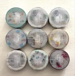 はるさま　ヨハク　限定マスキングテープ　9種類　10点