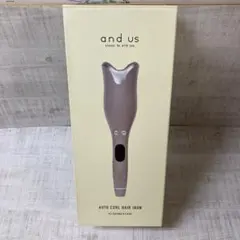 and us オートカールヘアアイロン グレー　中古品
