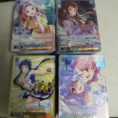 ヴァイスシュヴァルツ ミリオンライブ プレミアムブースター BNP 4コン 