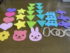 フェルト　ガーランドパーツセットのサムネイル