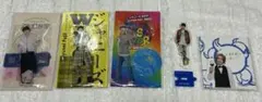 WEST. 藤井流星のアクリルスタンド４点のまとめ売り　藤井流星の付箋紙付き