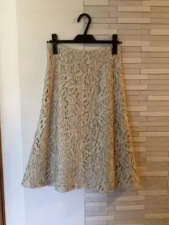 Epoca レースフレアスカート