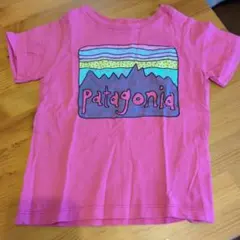 Patagonia ピンク Tシャツ 〜サイズ2T〜