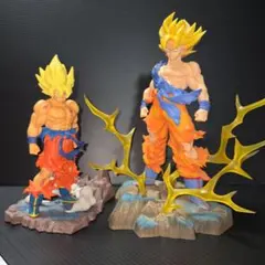 ドラゴンボール　超サイヤ人　悟空　フィギュア　2種