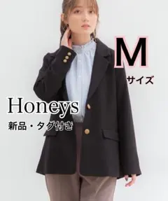 新品 GLACIER シングル釦ゆるテーラード ジャケット 濃紺　ネイビー M