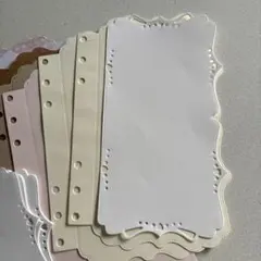 1点限り！コラージュ台紙セット 色々なカラー 10枚セット