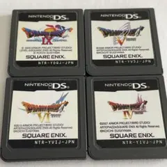ドラゴンクエストⅣ、Ⅴ、Ⅵ、Ⅸ 4本セット