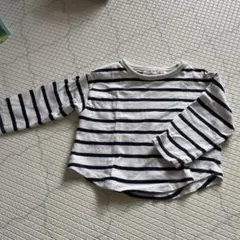 ZARA ストライプ 長袖Tシャツ 12-18ヶ月