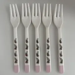 新品未使用 薔薇柄 メラミン四角スプーン 4本セット ジュリア - メルカリ