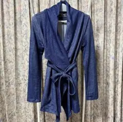 CECIL McBEE セシル トレンチコート Mサイズ デニム風 ジャケット