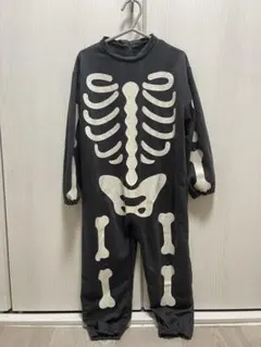 ハロウィン　ガイコツ　コスチューム