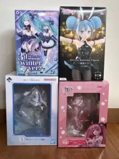 初音ミク　フィギュア　まとめ売り　4点