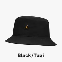 Jordan バケットハット ブラック/タクシー M/L