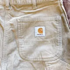 carhartt カーハート コーデュロイ　ワークパンツ　30インチ　ベージュ