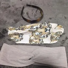 ヘアバンド2点、カチューシャ1点　計３点