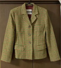 ベネトン  ツイードジャケット レトロ Ｌ