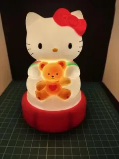 レトロ☆ サンリオ ハローキティ ライト 照明 当時物 - メルカリ