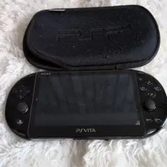 SONY PS Vita ブラック 本体 ケース付きPCH-2000