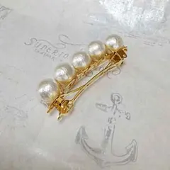 コットンパール バレッタ