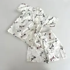 トンボ柄 甚平 90