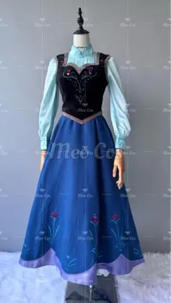 シークレットハニー 冒険エルサ トラベルドレス アナ雪2 大人 仮装 コスプレ アナ雪2 冒険 エルサ トラベルドレス ＆ コート コスプレ 仮装