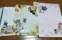 コラージュ、レターパッド(*ᴗ͈ˬᴗ͈)⁾⁾⁾1点物❥