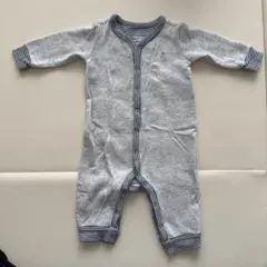 ★GAP Baby★3-6ヶ月裏起毛ロンパースくまけつ