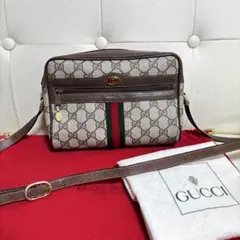 極　美品　付属品あり　GUCCI オールド　グッチ　シェリーライン　ミニ　バッグ